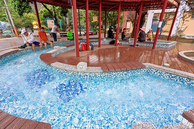 谷关温泉广场。(图/旅游经提供)