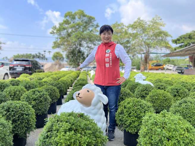 民进党南投县长参选人蔡培慧。(图取自蔡培慧脸书)