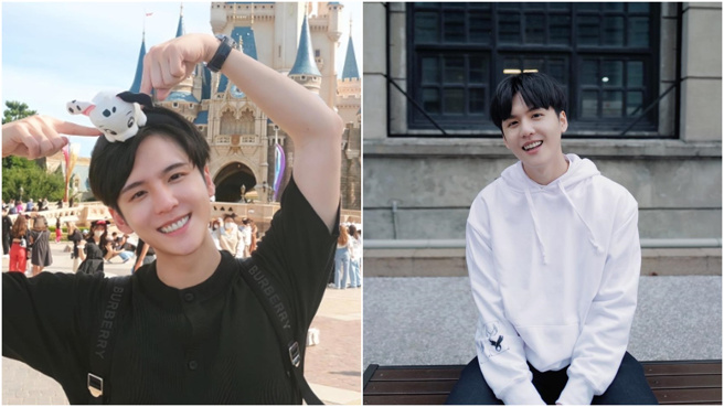 笑容燦爛的男星許凱皓近日被一名女外送員控訴肇事後的處理方式不當。（圖／翻攝自許凱皓臉書）