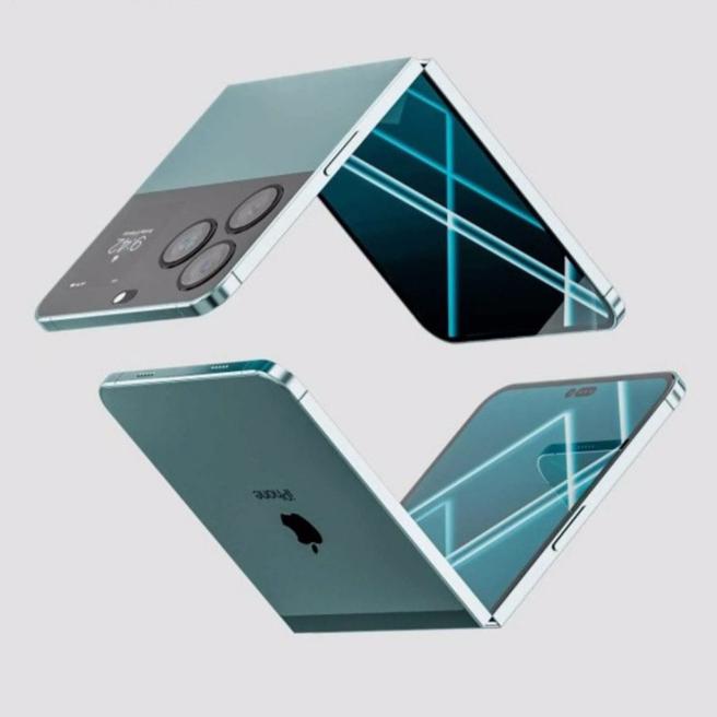 iPhone Air的三眼镜头设计类似于iPhone 14系列。（图／翻摄自推特）