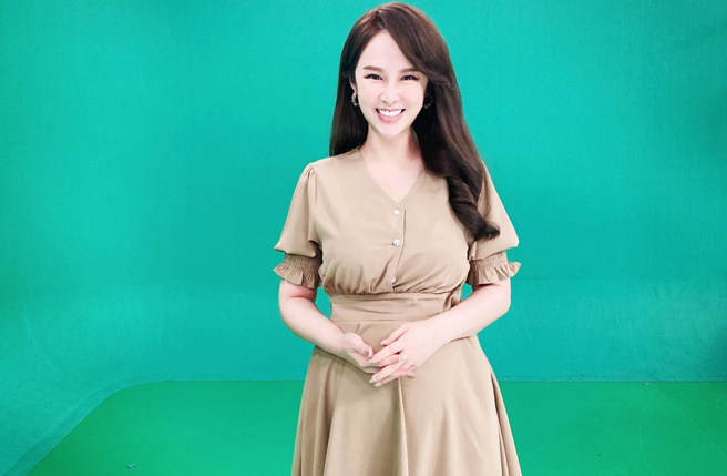 主播张龄予。(张龄予脸书)