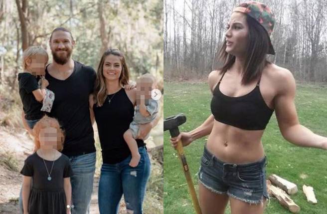 莎拉李和丈夫婚后育有3个孩子。(图／取自莎拉李IG)