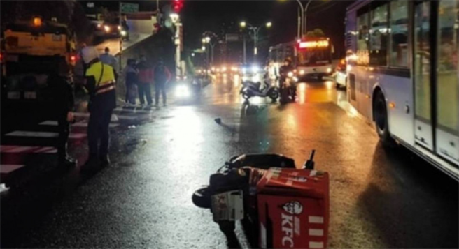 林姓垃圾車司機撞死外送員，士檢依法起訴。（本報資料照片）