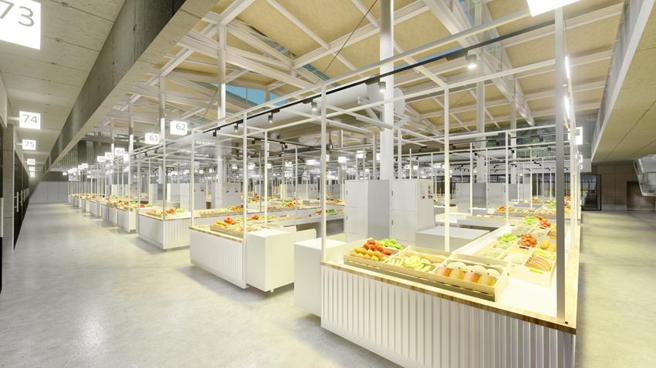 （屏东县政府打造南台湾首座可调控室内温度的绿建筑市场。图／屏东县政府提供）