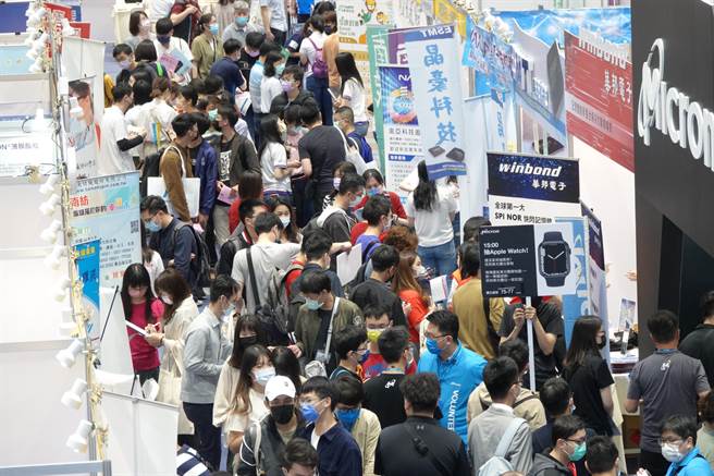 成大秋季校园徵才10月14、15日于成大光復校区国际会议厅登场。图为今年3月成大校园徵才活动。（成大提供／曹婷婷台南传真）