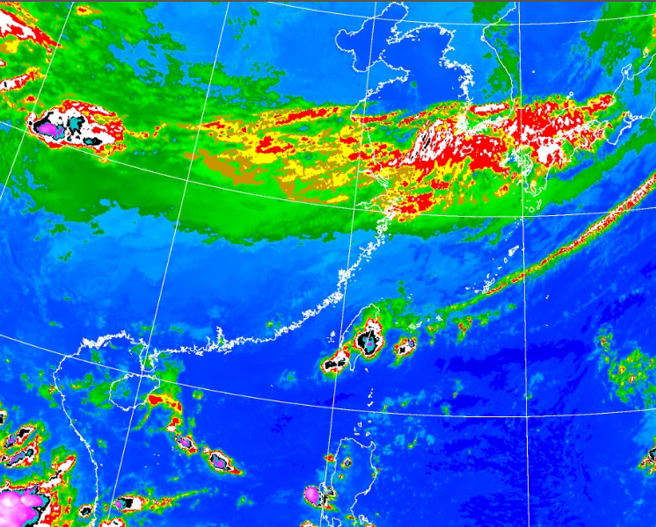 氣象主播戴立綱表示，預估國慶日會有新一波東北季風，為台灣帶入乾燥冷空氣。（圖／擷取自氣象局官網）