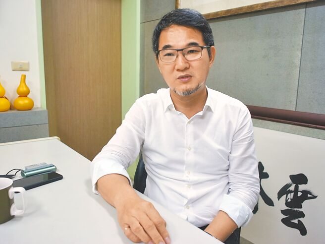 刘建国强调要打造新云林新未来，就业率与人口流失问题要尽快应变。（张朝欣摄）