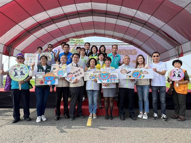 为推广台南好米以及米食，台南市府每年在后壁菁寮田区举办的「台南好米季」活动。（台南农业局提供／李俊淇台南传真）