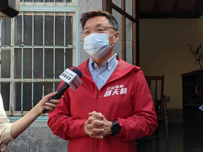 民进党立委赵天麟。（曹明正摄）