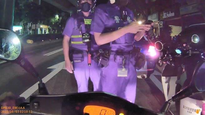 大安分局在3小时内，连续查获3件酒驾。（翻摄照片／林郁平）