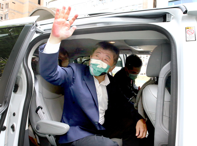 民進黨台北市長參選人陳時中。（范揚光攝）