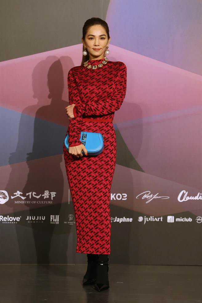 Ella今出席台北时装周时尚大秀。（杜宜谙摄）