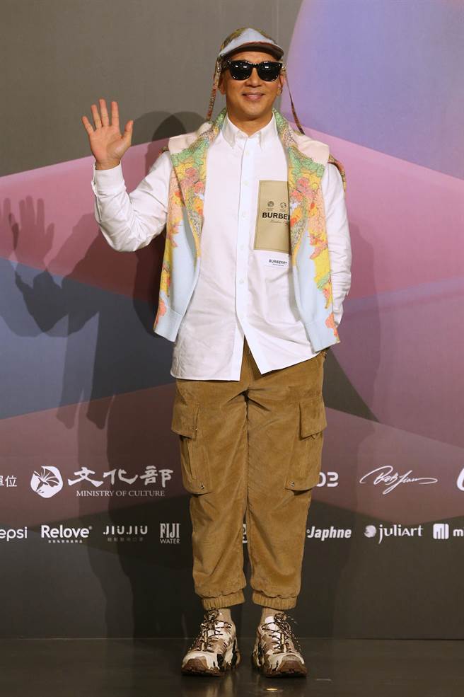 具俊曄今出席台北時裝週。（杜宜諳攝）