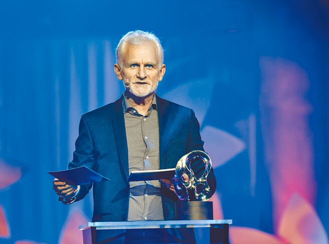 白俄羅斯民運鬥士畢亞利亞茨基，獲得諾貝爾和平獎。（路透）