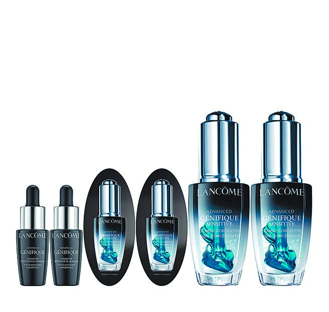比漾广场周年庆LANCOME极速修护安瓶组，特价5400元。（比漾广场提供）