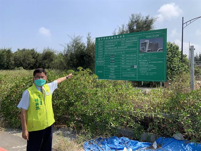 台中海生館今年完不了工，市議員建議應該直接送監察院調查。（陳淑娥攝）