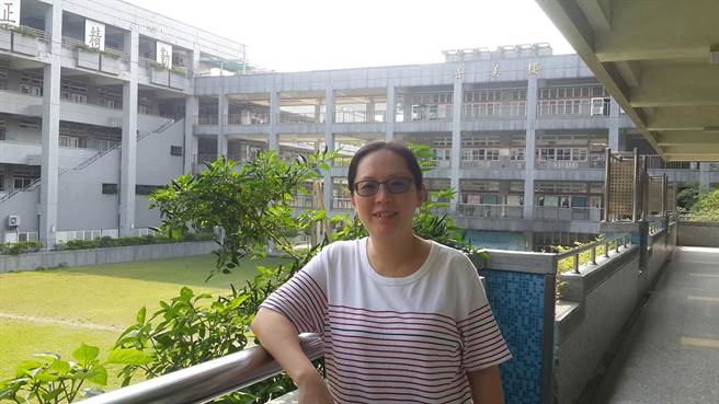 化碍为爱的台北市万华国中特殊教育科教师陈台琼。（教育部提供／林志成台北传真）