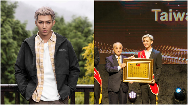 炎亚纶荣获十大杰出青年「文化及艺术类」奖项。（图／翻摄自炎亚纶脸书）