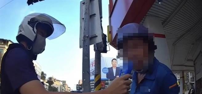 郭男为酒驾累犯，8年内共酒驾4次，此次为第5次。（高市苓雅分局提供／杨舒婷高雄传真）