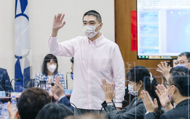 國民黨基隆市長候選人謝國樑。（中時資料照，郭吉銓攝）