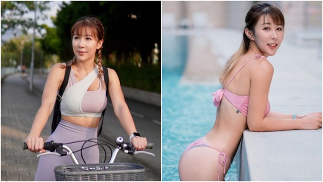 陈婉衡在社群平台时常PO出养眼美照。（图／翻摄自陈婉衡IG@_alyciac）

