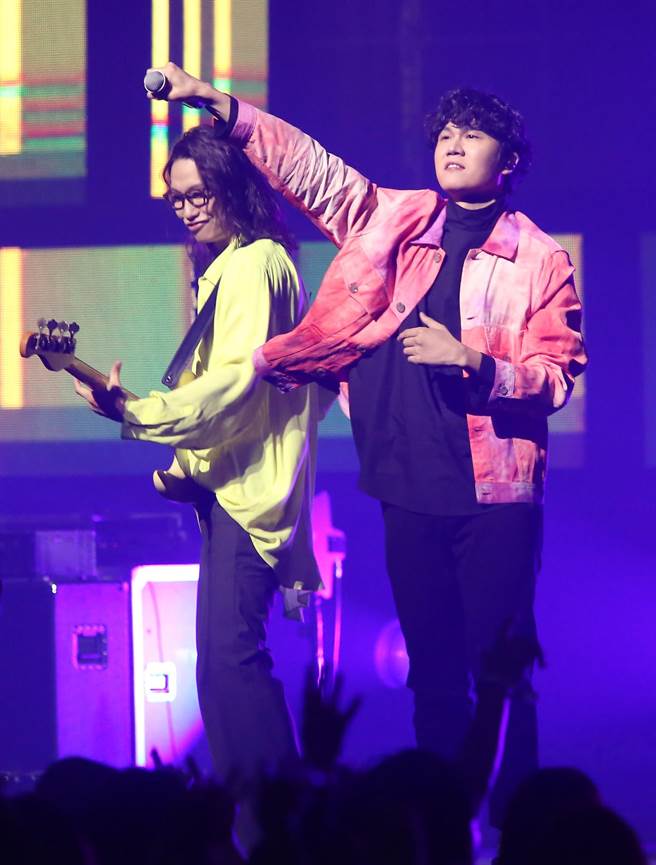 宇宙人今在北流举办演唱会。（陈俊吉摄）