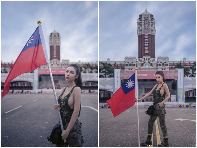 CC脸蛋貌美又有F级身材。（图／IG@ccluv610）