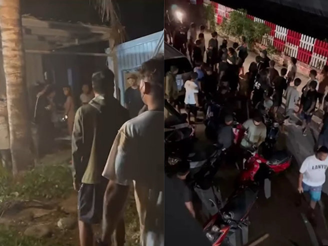 警方事后逮到简男与5名当地人，将依恐吓、伤害等罪侦办；据悉兰屿全岛仅12名警力，扣除休假仅8名，遇上紧急事件都要靠台东分局支援。（翻摄照片）