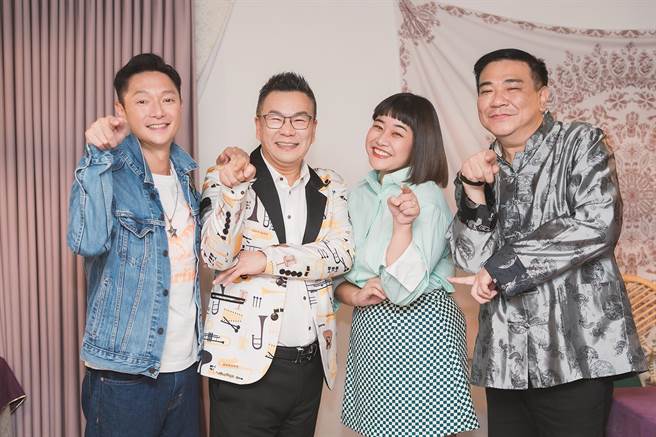 謝祖武、沈玉琳、李星鏴、白雲同場飆戲。（TVBS提供）