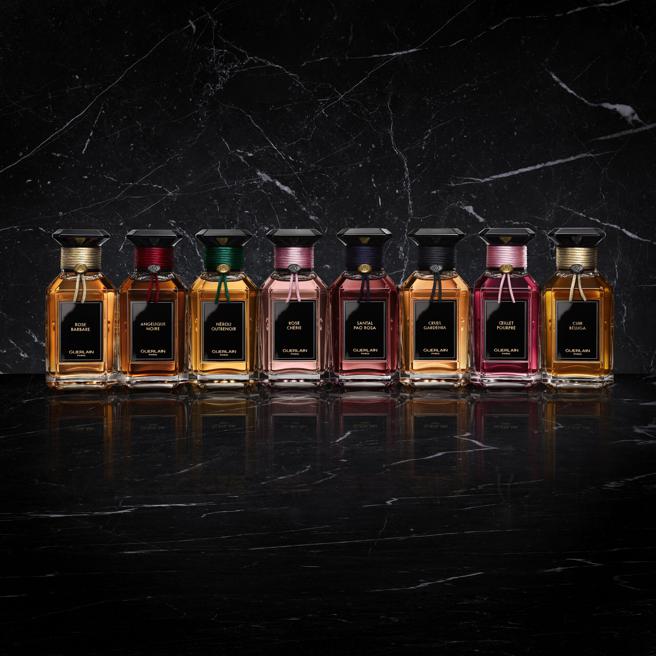 娇兰推出的艺术沙龙系列香氛，特殊瓶身与可选择的包装让人十足喜爱。