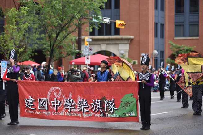 建国中学乐旗队在国内屡获佳绩外，出国比赛也常得奖。（翻摄自CKMB 建中乐旗脸书粉专）