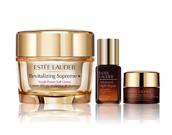新光三越ESTEE LAUDER年轻无敌胶原霜组 特价3915元 价值5488元（71折）。（新光三越提供）