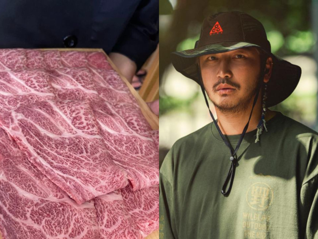 KID宣布野人火锅新竹店退回试营运模式。（合成图／翻摄自林柏升 KID脸书、新竹爆料公社脸书）