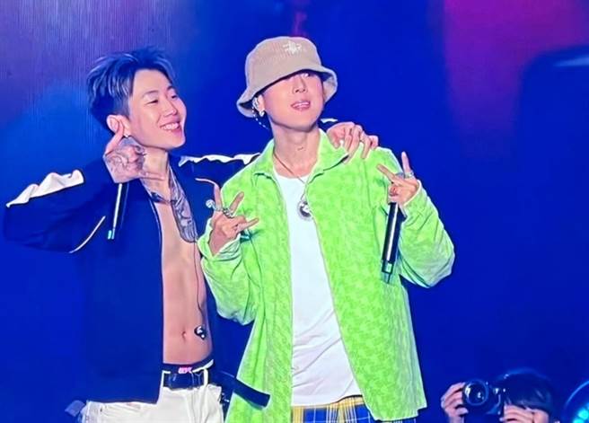 Jay Park（左）跟pH-1同台演出是一大看点。（读者提供）