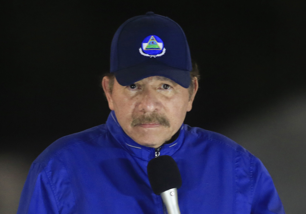 图为尼加拉瓜总统奥蒂嘉（Daniel Ortega）。图/ 美联社(photo:ChinaTimes)