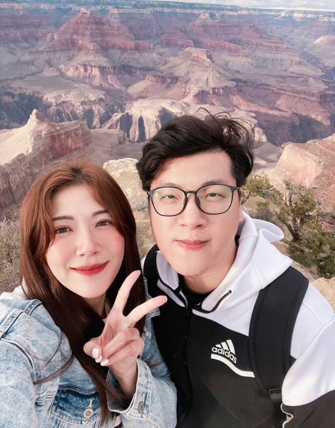 美国大峡谷的奇景让郑亦真忍不住拍个不停。（图／郑亦真提供）