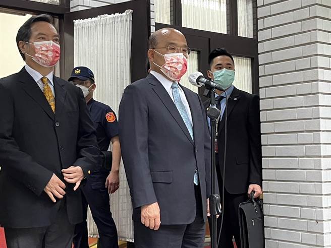 行政院长苏贞昌今率内阁成员赴立法院施政报告并备询(叶家玮摄)