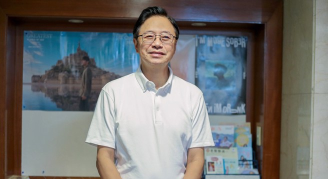 張善政一改佛系形象後，從民調與預測市場數據來看，對他有加分效果。（中時資料照／粘耿豪攝）