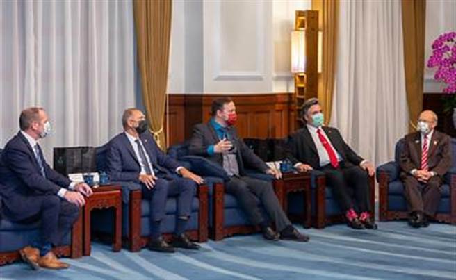 台加国会议员访问团(总统府提供)