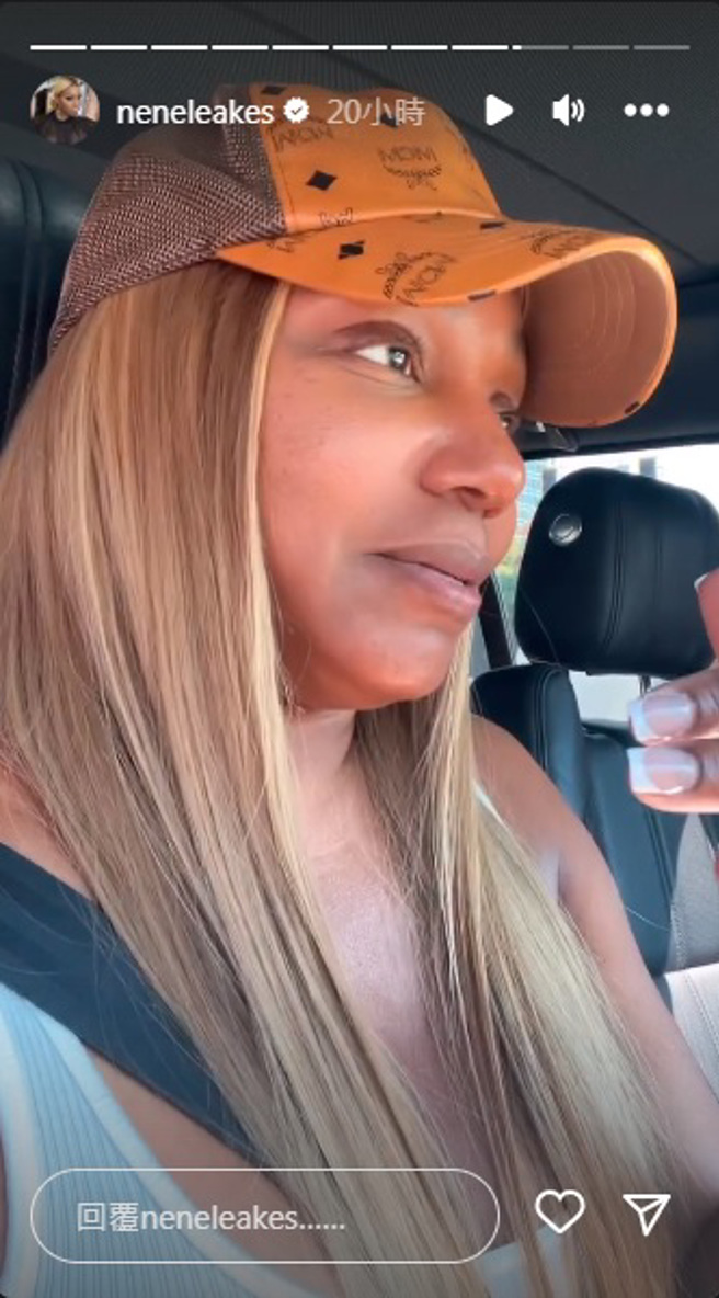 美国女星妮妮利克斯 (NeNe Leakes）透露儿子的病况。（图／neneleakes Instagram）