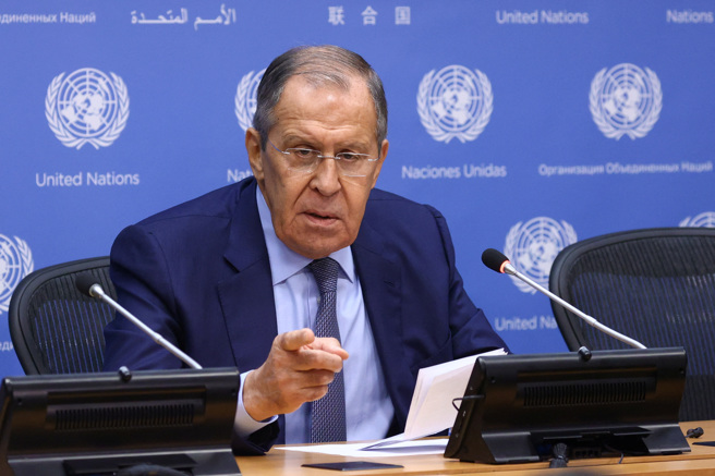 俄羅斯外交部長拉夫羅夫（Sergei Lavrov）。(圖/路透社) 