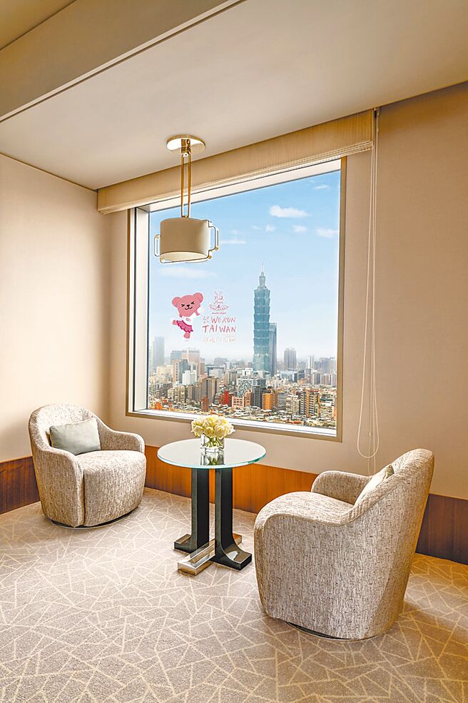 台北远东香格里拉推出粉红假期住房专案。（台北远东香格里拉提供）