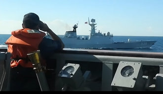 危機解密！中共軍演最多18艘軍艦擾台  海軍主力艦全出險無艦可派