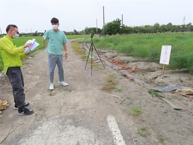 洪男继承422余坪土地遭查封，秒缴清18万元酒驾罚锾。（彰化分署提供／吴敏菁彰化传真）