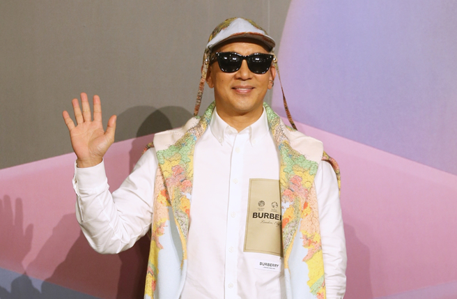 具俊晔上周出席时尚活动。（图／中时资料照片）