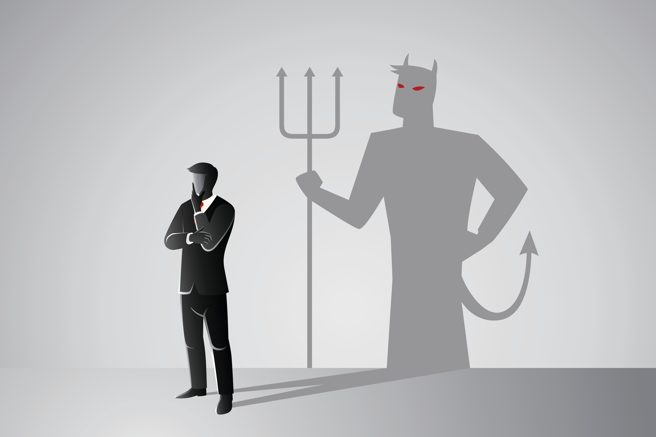 水瓶座、摩羯座、天蝎座往往都是接收到负面事情或情绪后，而开始出现邪恶的想法。（示意图／Shutterstock）