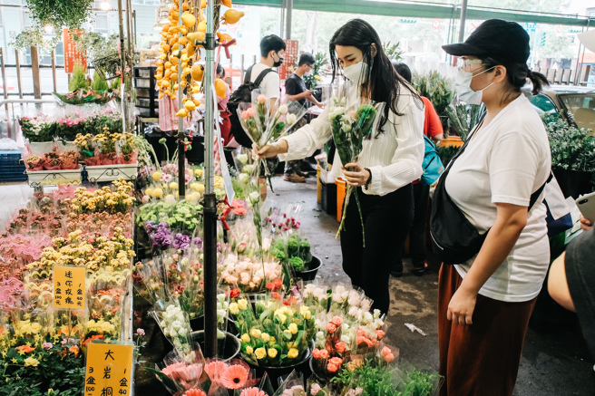 全台花市百百款，哪些地方是网路上讨论度最高的呢？ (郭吉铨摄)
