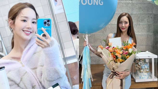 朴敏英上月28日爆发恋情，男方却传出因诈欺案被判刑2年。(图/朴敏英 IG)