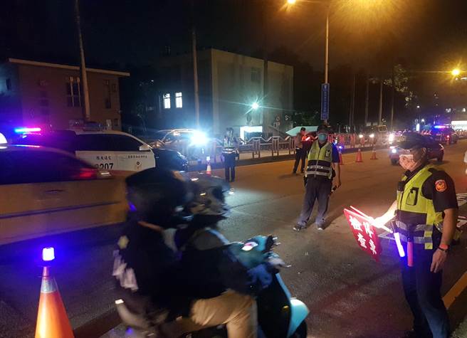 台中市警方國慶連續假期啟動「3天連假防制酒駕專案」，共取締63件、其中移送法辦39人。（台中市警察局提供／張妍溱台中傳真）