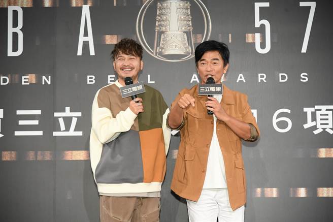 吴宗宪（右）今再次开轰金钟奖分2天举办。（三立提供）